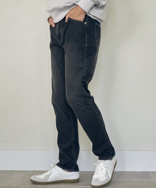 ikka(イッカ)の「ストレッチ デニム5Pパンツ(デニムパンツ・メンズ・ブラック/ブルー/ネイビー・S/M/L/XL)」の20枚目の写真