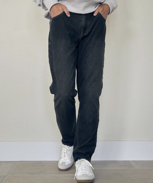 ikka(イッカ)の「ストレッチ デニム5Pパンツ(デニムパンツ・メンズ・ブラック/ブルー/ネイビー・S/M/L/XL)」の21枚目の写真