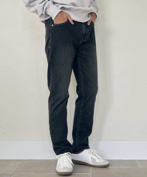 ikka(イッカ)の「ストレッチ デニム5Pパンツ(デニムパンツ・メンズ・ブラック/ブルー/ネイビー・S/M/L/XL)」の22枚目の写真