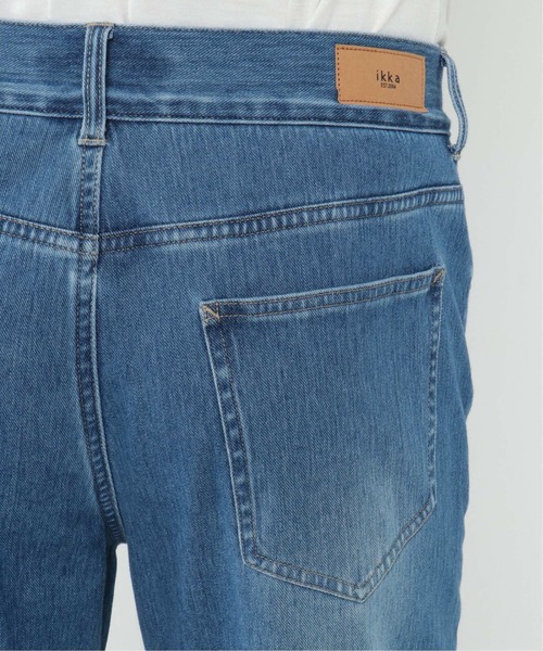 ikka(イッカ)の「ストレッチ デニム5Pパンツ(デニムパンツ・メンズ・ブラック/ブルー/ネイビー・S/M/L/XL)」の13枚目の写真