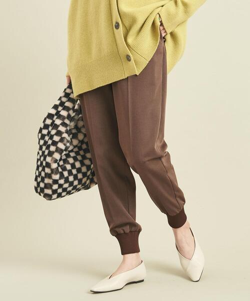 BEAUTY&YOUTH UNITED ARROWS(ビューティーアンドユースユナイテッドアローズ)の「BY ツイルジョガーパンツ -ウォッシャブル- ∴(その他パンツ・レディース・ブラウン/ケリー・S/M)」の9枚目の写真