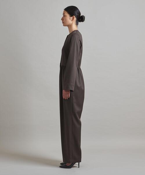 LOEFF（ロエフ）の「＜LOEFF（ロエフ）＞W ツイル オールインワン†◆（つなぎ/オールインワン・レディース・ネイビー/ダークブラウン・1/0）」の5枚目の写真