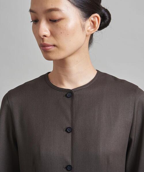 LOEFF（ロエフ）の「＜LOEFF（ロエフ）＞W ツイル オールインワン†◆（つなぎ/オールインワン・レディース・ネイビー/ダークブラウン・1/0）」の7枚目の写真