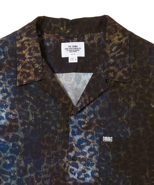 CRIMIE(クライミー)の「NOISE LEOPARD LONG SLEEVE SHIRT(シャツ/ブラウス・メンズ・ブルー/ブラック・L/S/M/XL/XXL)」の19枚目の写真