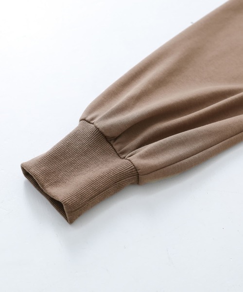 osharewalker（オシャレウォーカー）の「【廃盤】『アート柄バックチュールカットソー』（Tシャツ/カットソー・レディース・杢グレー/ブラック/ブラウン・FREE）」の21枚目の写真