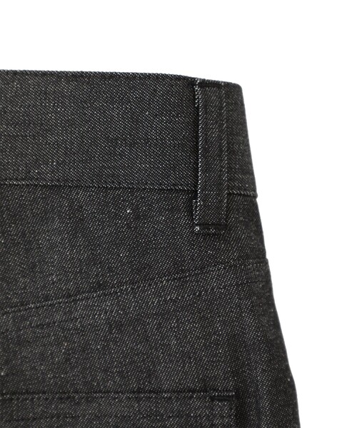 JOHN LAWRENCE SULLIVAN（ジョンローレンスサリバン）の「RIGID DENIM WIDE PANTS（デニムパンツ・メンズ・ブラック/インディゴブルー・44/46/42/48）」の13枚目の写真