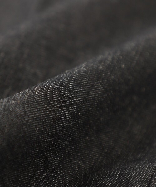 JOHN LAWRENCE SULLIVAN（ジョンローレンスサリバン）の「RIGID DENIM WIDE PANTS（デニムパンツ・メンズ・ブラック/インディゴブルー・44/46/42/48）」の11枚目の写真