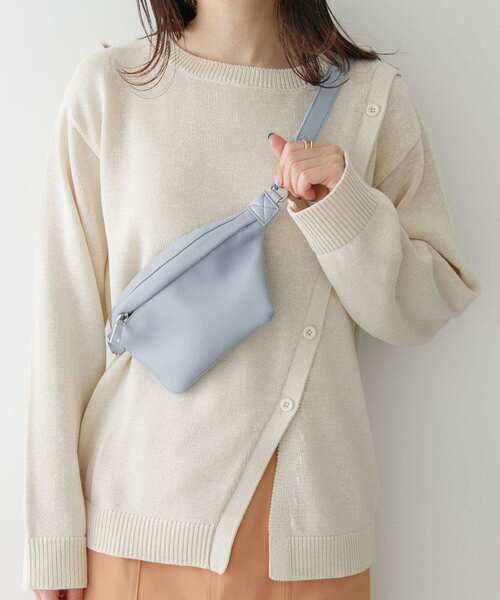 KBF+(ケービーエフプラス)の「KBF+ クロスボディBAG∴(ショルダーバッグ・レディース・ブルー・ONE)」の1枚目の写真