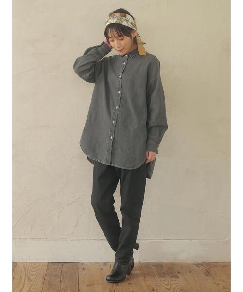 Green　Parks（グリーンパークス）の「トリップ柄スカーフ＊（ストール/ショール・レディース・ベージュ・FREE）」の8枚目の写真