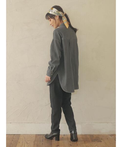 Green　Parks（グリーンパークス）の「トリップ柄スカーフ＊（ストール/ショール・レディース・ベージュ・FREE）」の7枚目の写真