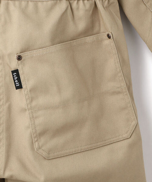 schott（ショット）の「Schott/ショット/TC WORKWEAR JUMPSUIT/ジャンプスーツ（つなぎ/オールインワン・メンズ・ブラック/カーキ/キナリ・MEDIUM/LARGE/X-LARGE）」の7枚目の写真