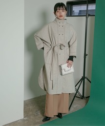 Eimee Law | スタンドカラーケープコート(その他アウター)