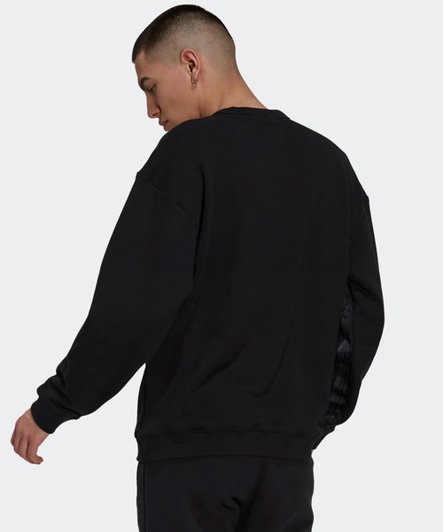 adidas（アディダス）の「R.Y.V. ルーズフィット クルーネック スウェット / アディダスオリジナルス（スウェット・メンズ・オフホワイト/ブラック・XXX-LARGE/X-SMALL/X-LARGE/LARGE/XX-LARGE/SMALL/MEDIUM）」の8枚目の写真