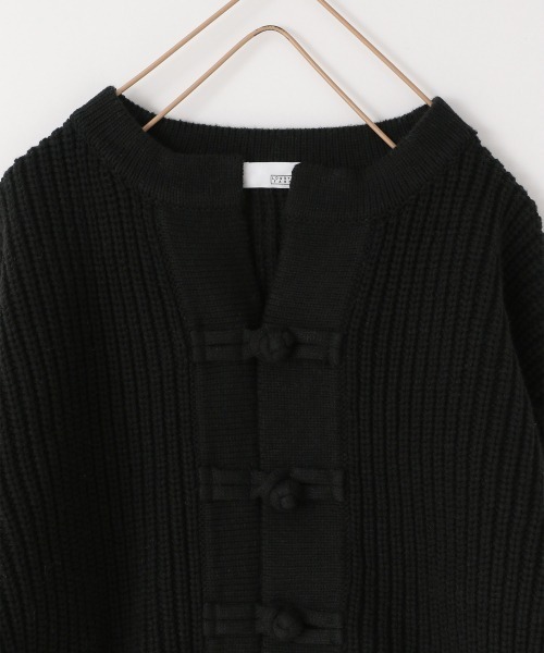 LOWRYS FARM（ローリーズファーム）の「ニットチャイナカーディガン　955169（カーディガン/ボレロ・キッズ・ブラック/グレー/ベージュ・110cm/120cm/130cm）」の7枚目の写真