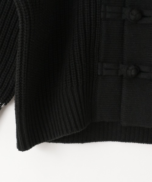 LOWRYS FARM（ローリーズファーム）の「ニットチャイナカーディガン　955169（カーディガン/ボレロ・キッズ・ブラック/グレー/ベージュ・110cm/120cm/130cm）」の6枚目の写真