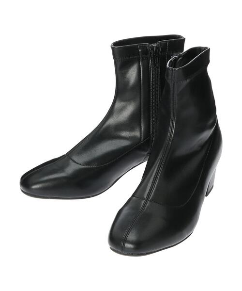 earth music&ecology（アースミュージックアンドエコロジー）の「ORiental TRaffic ストレッチブーツ（ブーツ・レディース・アイボリー/ブラック/ダークブラウン・S/M/L）」の19枚目の写真