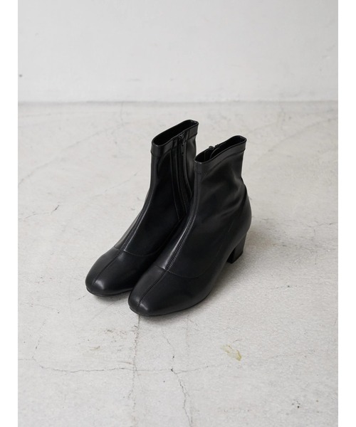 earth music&ecology（アースミュージックアンドエコロジー）の「ORiental TRaffic ストレッチブーツ（ブーツ・レディース・アイボリー/ブラック/ダークブラウン・S/M/L）」の8枚目の写真