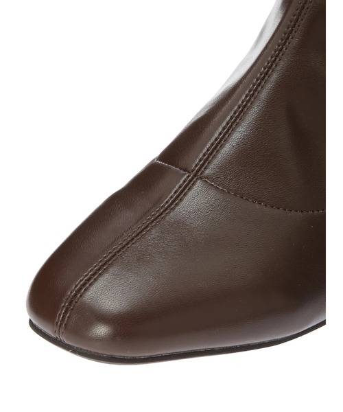 earth music&ecology（アースミュージックアンドエコロジー）の「ORiental TRaffic ストレッチブーツ（ブーツ・レディース・アイボリー/ブラック/ダークブラウン・S/M/L）」の12枚目の写真