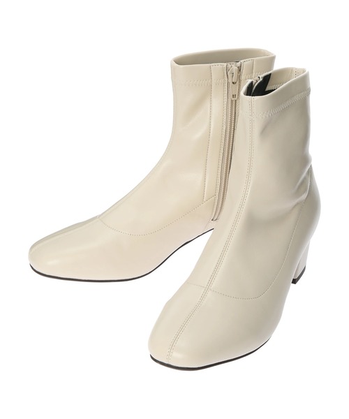 earth music&ecology（アースミュージックアンドエコロジー）の「ORiental TRaffic ストレッチブーツ（ブーツ・レディース・アイボリー/ブラック/ダークブラウン・S/M/L）」の15枚目の写真