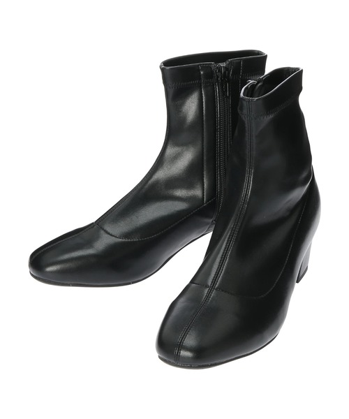 earth music&ecology（アースミュージックアンドエコロジー）の「ORiental TRaffic ストレッチブーツ（ブーツ・レディース・アイボリー/ブラック/ダークブラウン・S/M/L）」の16枚目の写真