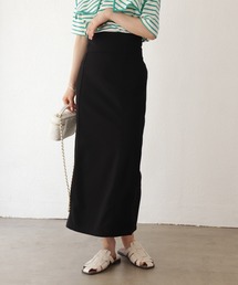 ハイウエストロングナロースカート
