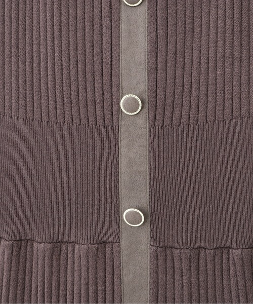 PROPORTION BODY DRESSING（プロポーションボディドレッシング）の「フェイクスエードトリミングマーメイドＫＴＯＰ / 1211240509（ワンピース・レディース・ダークグレー/グリーン/ベージュ・MEDIUM/SMALL）」の19枚目の写真