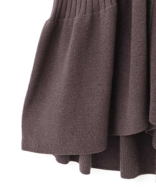 PROPORTION BODY DRESSING（プロポーションボディドレッシング）の「フェイクスエードトリミングマーメイドＫＴＯＰ / 1211240509（ワンピース・レディース・ダークグレー/グリーン/ベージュ・MEDIUM/SMALL）」の15枚目の写真