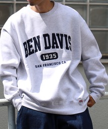 BEN DAVIS | 【BEN DAVIS】カレッジスウェットクルー(スウェット)