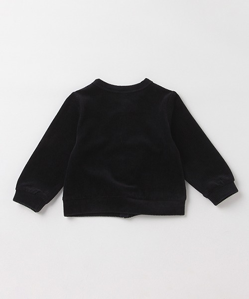 petit main（プティマイン）の「カットコール長袖カーディガン（カーディガン/ボレロ・キッズ・ネイビー/レッド/ライトグレー・100cm/130cm/90cm/120cm/80ｃｍ/110cm）」の5枚目の写真