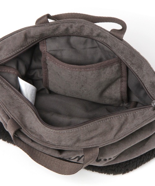 niko and...（ニコアンド）の「オリジナルニコロゴボア切り替え2WAYトートバッグ（トートバッグ・レディース・ブラック/ホワイト/ブラウン・0）」の13枚目の写真