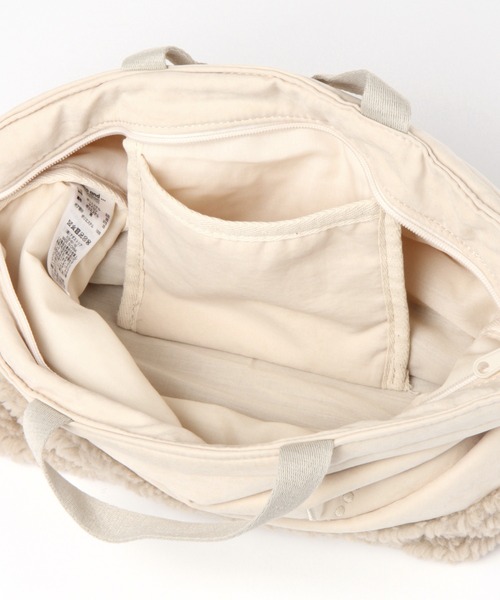 niko and...（ニコアンド）の「オリジナルニコロゴボア切り替え2WAYトートバッグ（トートバッグ・レディース・ブラック/ホワイト/ブラウン・0）」の17枚目の写真