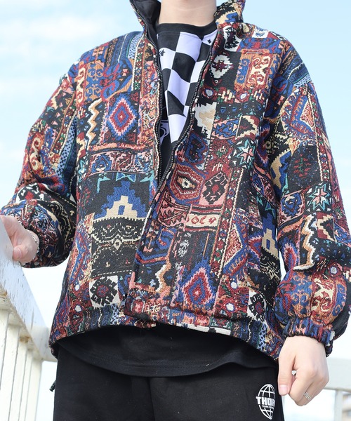 ミッソーニ】とても素敵なリバーシブルパッチワークブルゾン