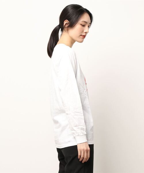 MADEMOISELLE ROPE'(マドモアゼル ロペ)の「【Lisa Says Gah!】ロングスリーブカットソー(Tシャツ/カットソー・レディース・ホワイト系その他/ホワイト・FREE)」の3枚目の写真