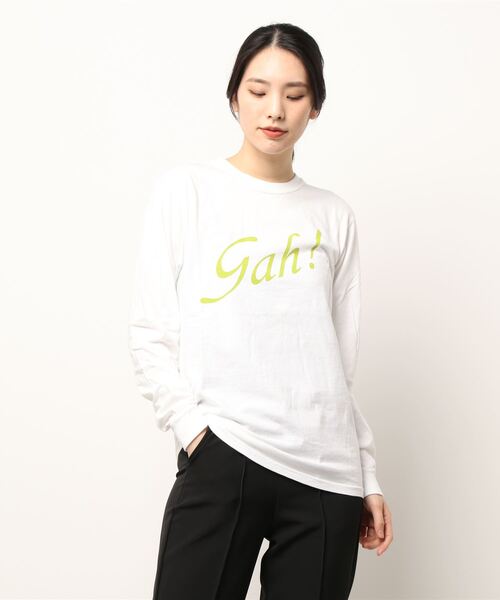 MADEMOISELLE ROPE'(マドモアゼル ロペ)の「【Lisa Says Gah!】ロングスリーブカットソー(Tシャツ/カットソー・レディース・ホワイト系その他/ホワイト・FREE)」の5枚目の写真