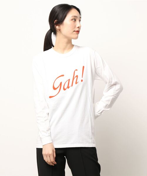 MADEMOISELLE ROPE'(マドモアゼル ロペ)の「【Lisa Says Gah!】ロングスリーブカットソー(Tシャツ/カットソー・レディース・ホワイト系その他/ホワイト・FREE)」の6枚目の写真