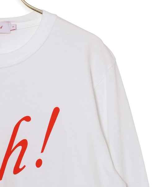 MADEMOISELLE ROPE'(マドモアゼル ロペ)の「【Lisa Says Gah!】ロングスリーブカットソー(Tシャツ/カットソー・レディース・ホワイト系その他/ホワイト・FREE)」の9枚目の写真