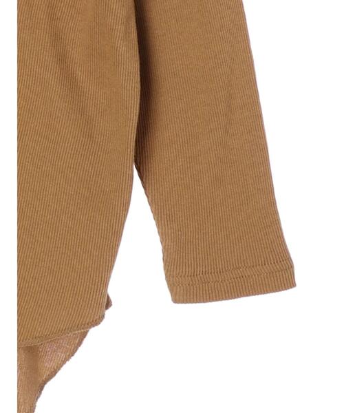 Green Parks(グリーンパークス)の「プチハイネックリブプルオーバー*(Tシャツ/カットソー・レディース・ライトグレー/ブラック/イエロー・FREE)」の19枚目の写真