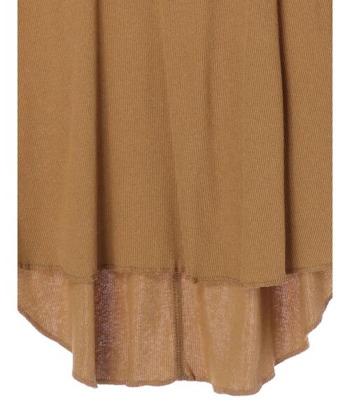 Green Parks(グリーンパークス)の「プチハイネックリブプルオーバー*(Tシャツ/カットソー・レディース・ライトグレー/ブラック/イエロー・FREE)」の18枚目の写真