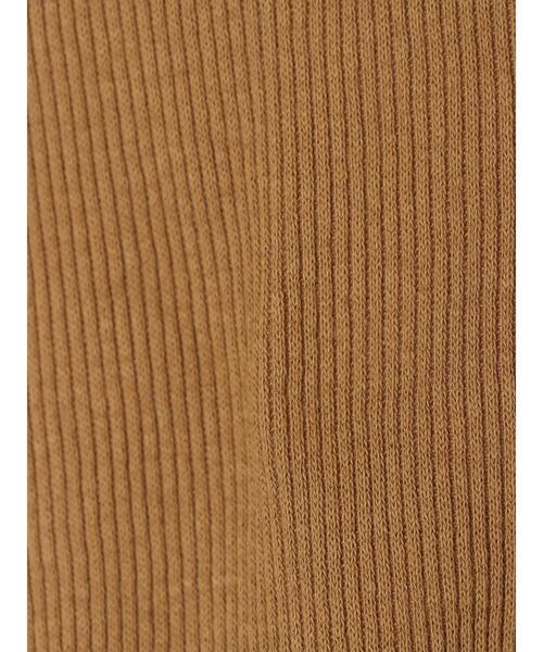 Green Parks(グリーンパークス)の「プチハイネックリブプルオーバー*(Tシャツ/カットソー・レディース・ライトグレー/ブラック/イエロー・FREE)」の16枚目の写真