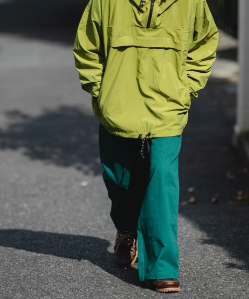BROKEN BASE(ブロークンベース)の「ワイドチノパンツ(チノパンツ・メンズ・ホワイト/グリーン/ベージュ/ブラック・LARGE/MEDIUM/SMALL)」の17枚目の写真