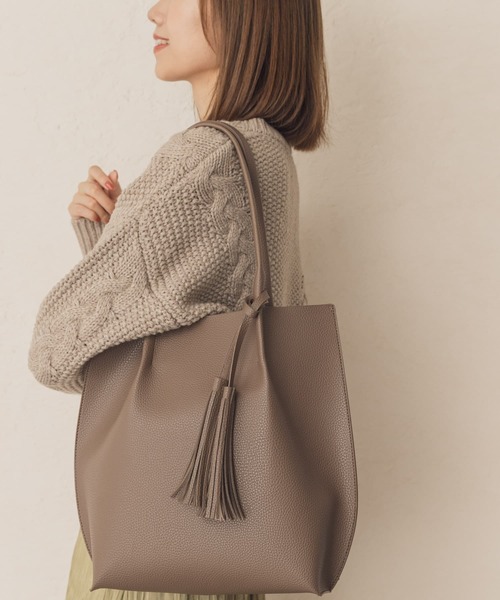 セール アウトステッチタッセルトートバッグ トートバッグ Rode Sko ロデスコ のファッション通販 Zozotown