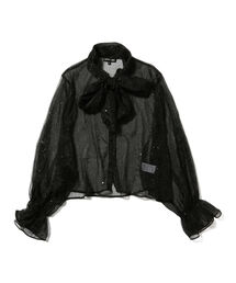 Ray BEAMS | sister jane / Night Sky Bow Blouse(シャツ/ブラウス)