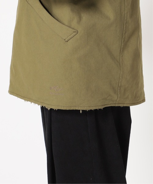 ARMY TWILL(アーミーツイル)の「《追加》【ARMY TWILL/アーミーツイル】別注 リバーシブル ノーカラーブルゾン2(ミリタリージャケット・メンズ・ブラック/カーキ・MEDIUM/LARGE)」の15枚目の写真