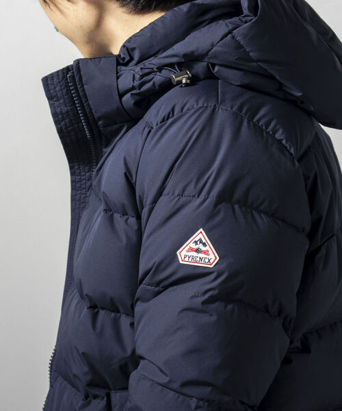 Pyrenex（ピレネックス）の「【PYRENEX/ピレネックス】SPOUTNIC MINI RIPSTOP（ダウンジャケット/コート・メンズ・ブラック/ネイビー・MEDIUM/LARGE）」の2枚目の写真