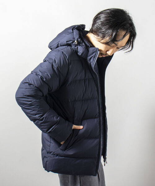 Pyrenex（ピレネックス）の「【PYRENEX/ピレネックス】SPOUTNIC MINI RIPSTOP（ダウンジャケット/コート・メンズ・ブラック/ネイビー・MEDIUM/LARGE）」の3枚目の写真