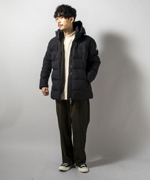 Pyrenex（ピレネックス）の「【PYRENEX/ピレネックス】SPOUTNIC MINI RIPSTOP（ダウンジャケット/コート・メンズ・ブラック/ネイビー・MEDIUM/LARGE）」の4枚目の写真