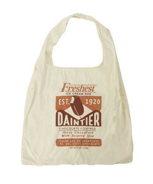 Ungrid(アングリッド)の「カラーロゴエコバッグ(エコバッグ/サブバッグ・レディース・オフホワイト/ピンク/イエロー/オレンジ/ブルー/グリーン・FREE)」の19枚目の写真