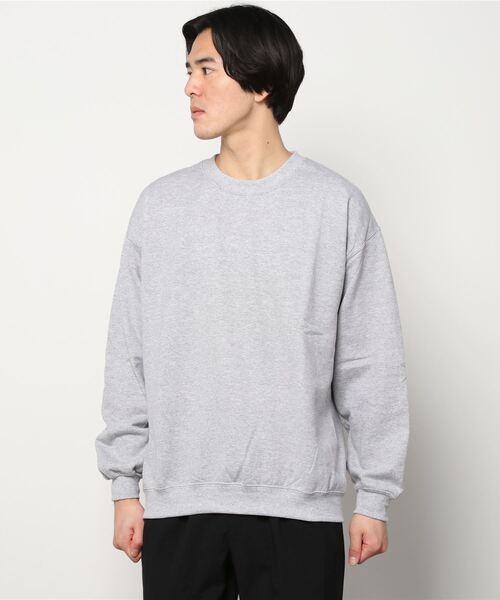 GILDAN(ギルダン)の「【ユニセックスで着用可能】 GILDAN / ギルダン USAオーバーサイズ ロングスリーブ スウェット トレーナー / 裏起毛(スウェット・レディース・ホワイト/ブラック/ネイビー/サンドベージュ/ヘザーグレー・SMALL/MEDIUM/LARGE/X-LARGE)」の15枚目の写真