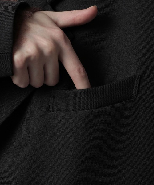 HARE（ハレ）の「【SETUP対応】ライナーツキJACOT(HARE)（テーラードジャケット・メンズ・ブラック/グレー/オフホワイト・SMALL/MEDIUM）」の17枚目の写真