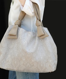 CAWAII（カワイイ）の「１泊２日もOK　大容量 ペイズリー柄 サブバッグ トートバック（トートバッグ）」